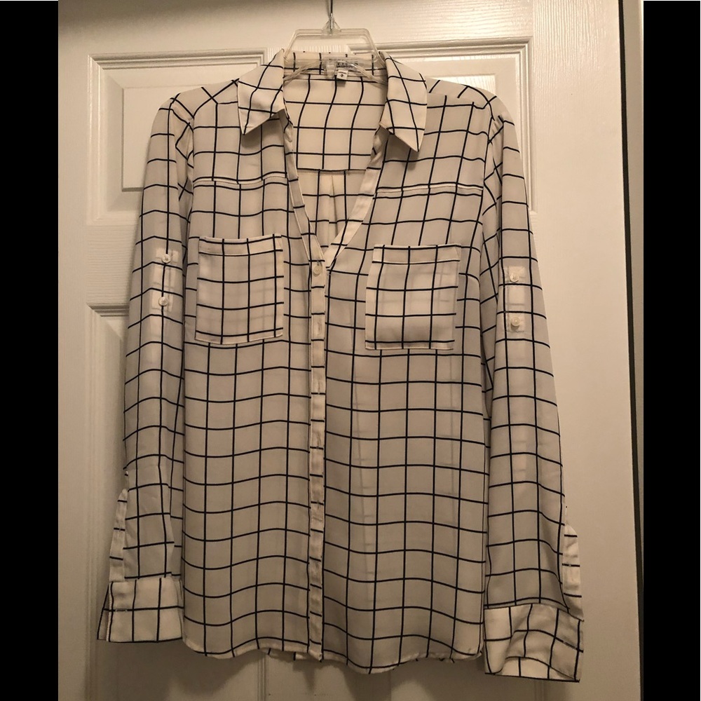 Express Cream/Black Squared Portofino